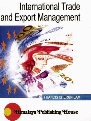 cover image of International Trade and Export Management